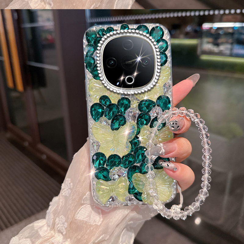 高端奢华镶钻手机壳，不掉钻，不发黄