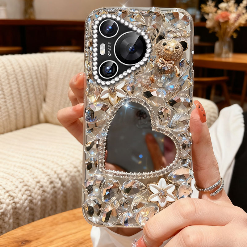 高端奢华镶钻手机壳，不掉钻，不发黄