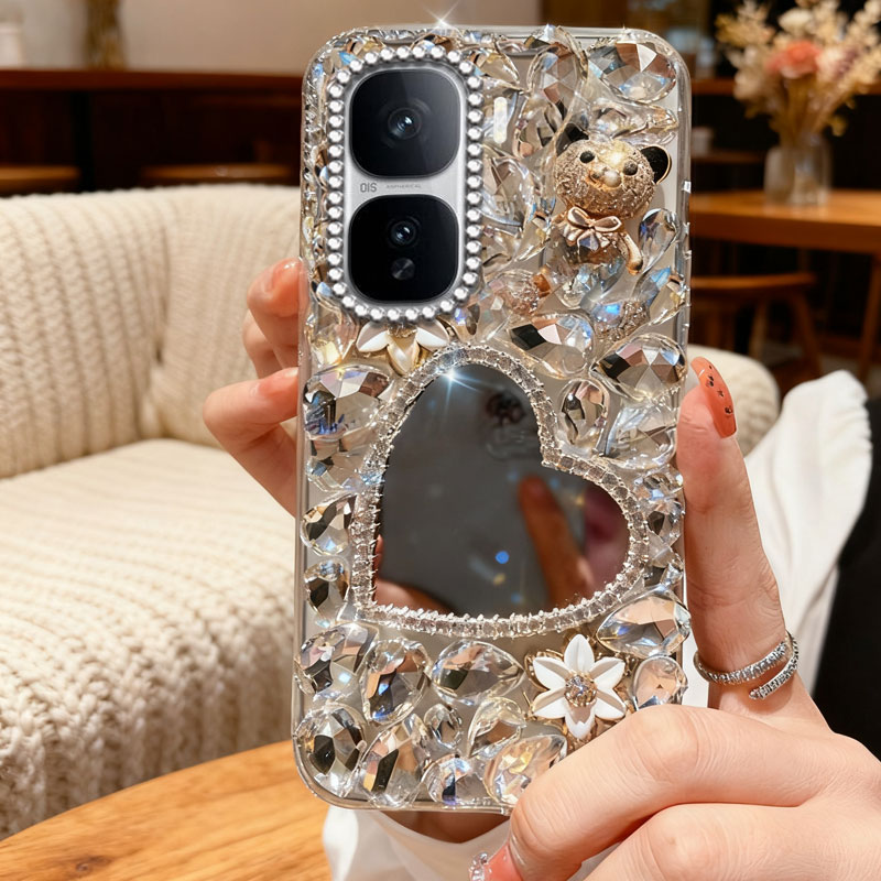 高端奢华镶钻手机壳，不掉钻，不发黄