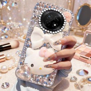 60S网红8小众70Air保护套70高级感70Pro镶钻50E女款 马年满钻上档次适用华为畅享20plus手机壳防摔WIKO