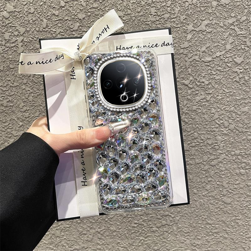 高端奢华镶钻手机壳，不掉钻，不发黄