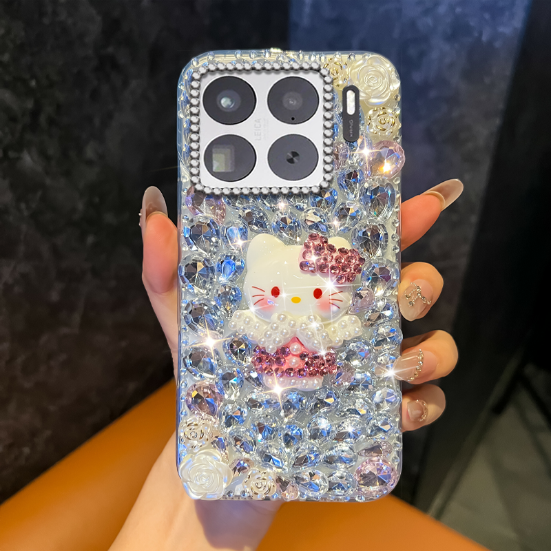 高端奢华镶钻手机壳,不掉钻,不发黄