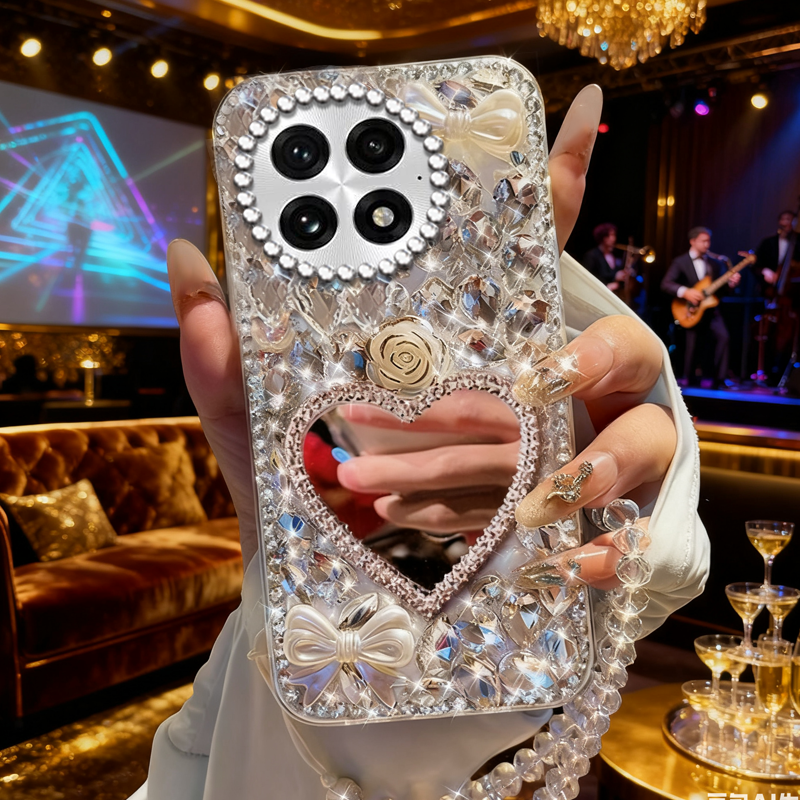 高端奢华镶钻手机壳，不掉钻，不发黄