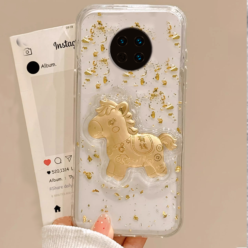 2026马年新款，透明高级金箔，不发黄