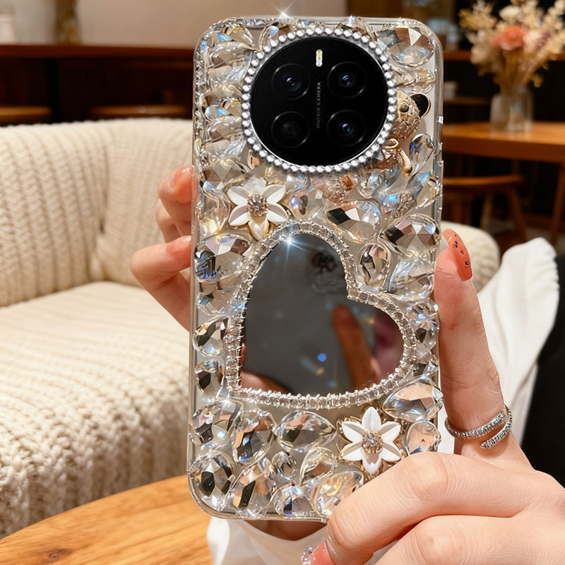 高端奢华镶钻手机壳，不掉钻，不发黄