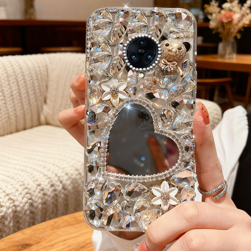 高端奢华镶钻手机壳，不掉钻，不发黄