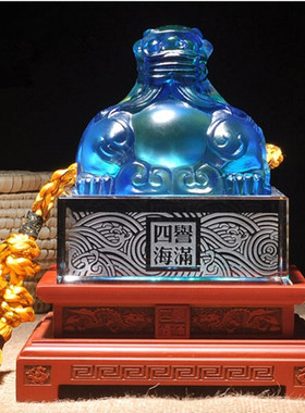 印章中式风周年庆摆件礼品定制