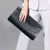 高端女士真皮手拿包女包2025新款 时尚 气质手包手抓包夹包斜挎包包