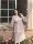 [Весенняя песня] Нежная ночная рубашка высокого класса во французском дворцовом стиле большого размера весом 200 кг, которую можно носить с накладкой на грудь из нежного кружева. mini 1