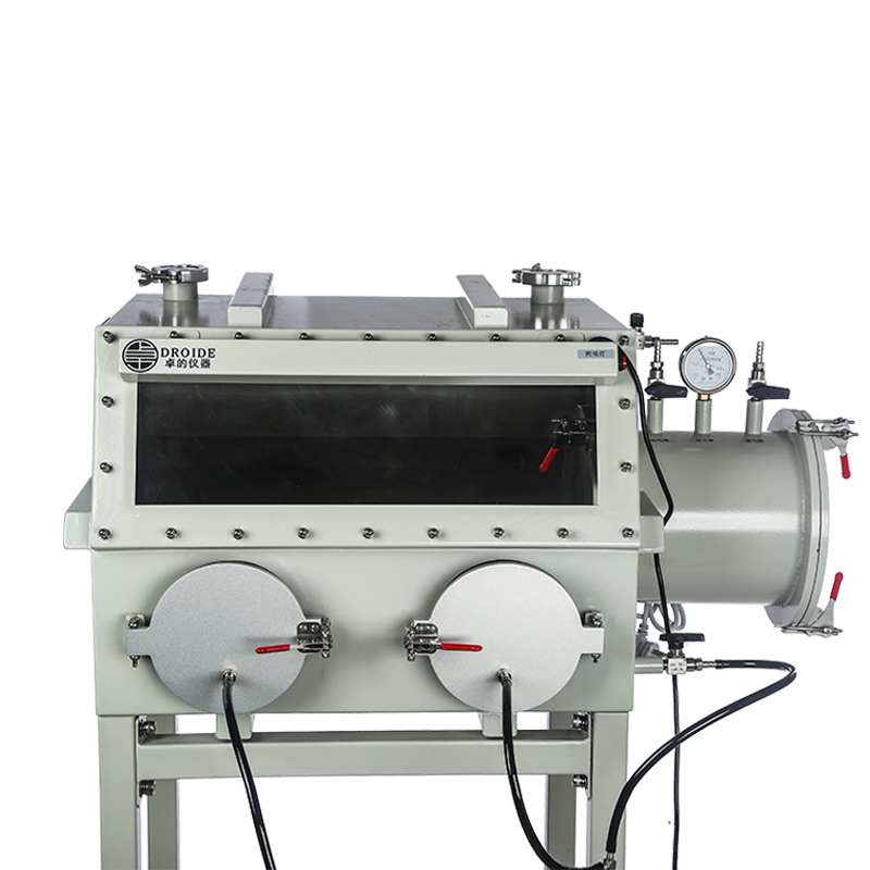 实验室手套箱真空手套箱无尘无氧净化气氛保护不锈钢厌氧手套箱