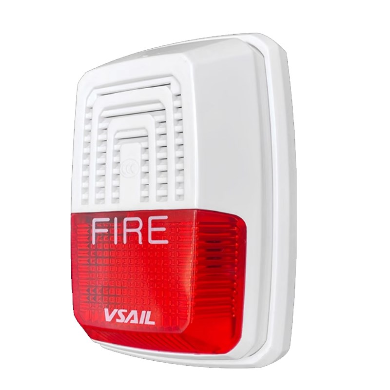 福赛尔火灾声光警报器  V6735四线带底座