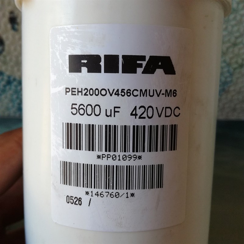 AB伟肯变频器优质电容420V 5600uF PEH200 系列OV456CMUV-M6 RIFA
