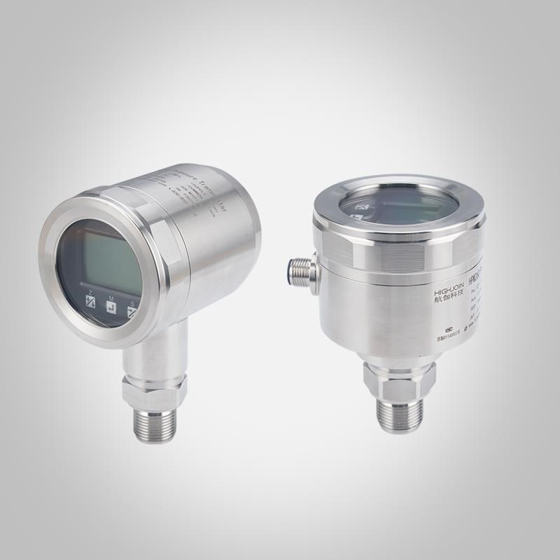 气压传感器压阻式高精度微压型压力变送器智能带显示4~20mA/RS485