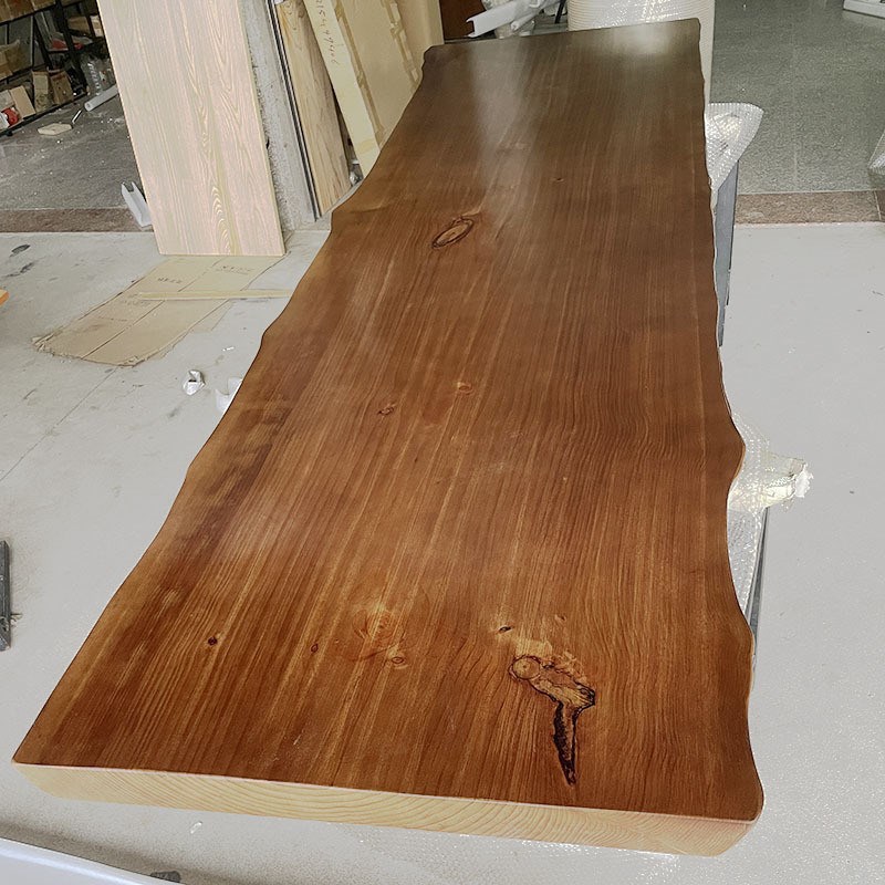 红橡木书桌实木板桌白橡木北美黑胡桃木橡木升降面板樱桃木