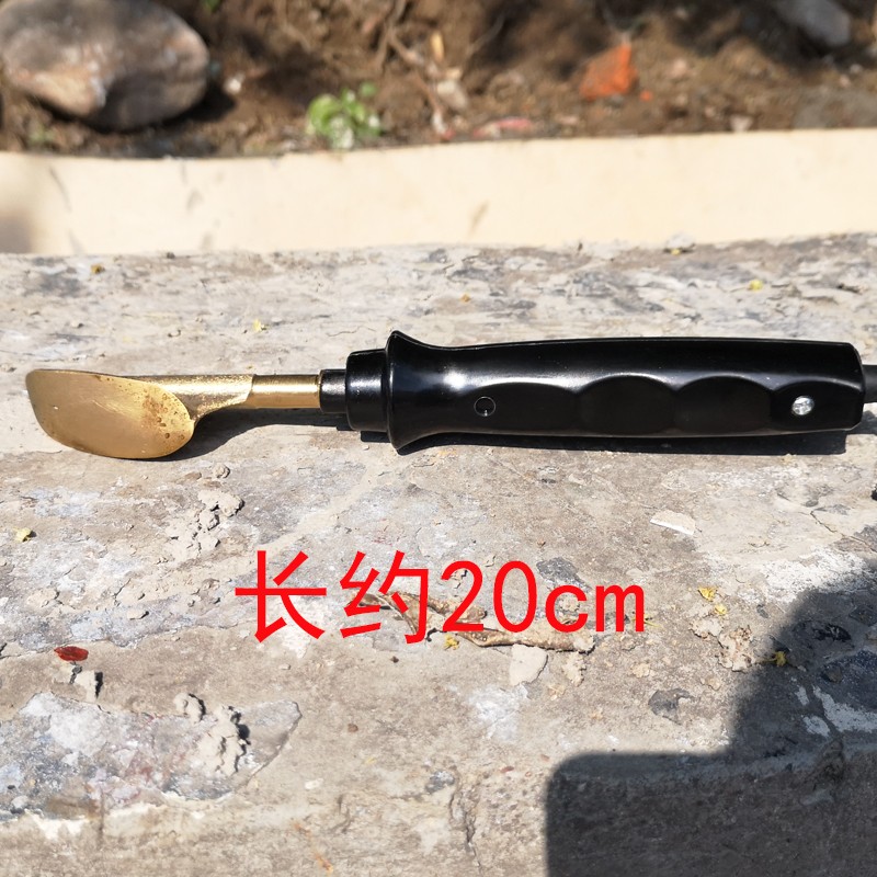 纯铜烫斗小电熨斗 电烙铁 皮衣皮具皮革烫平工具皮鞋皮料除皱工具