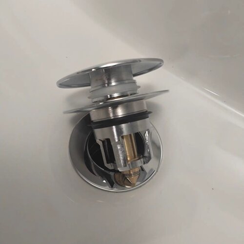 塞子面盆水池配件卫生间洗手盆洗脸盆台盆通用漏水塞按压式弹跳芯
