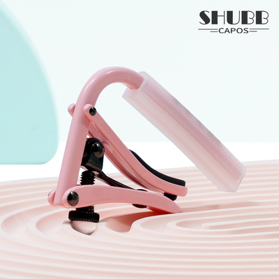 SHUBB吉他变调夹蜜桃粉薄荷蓝