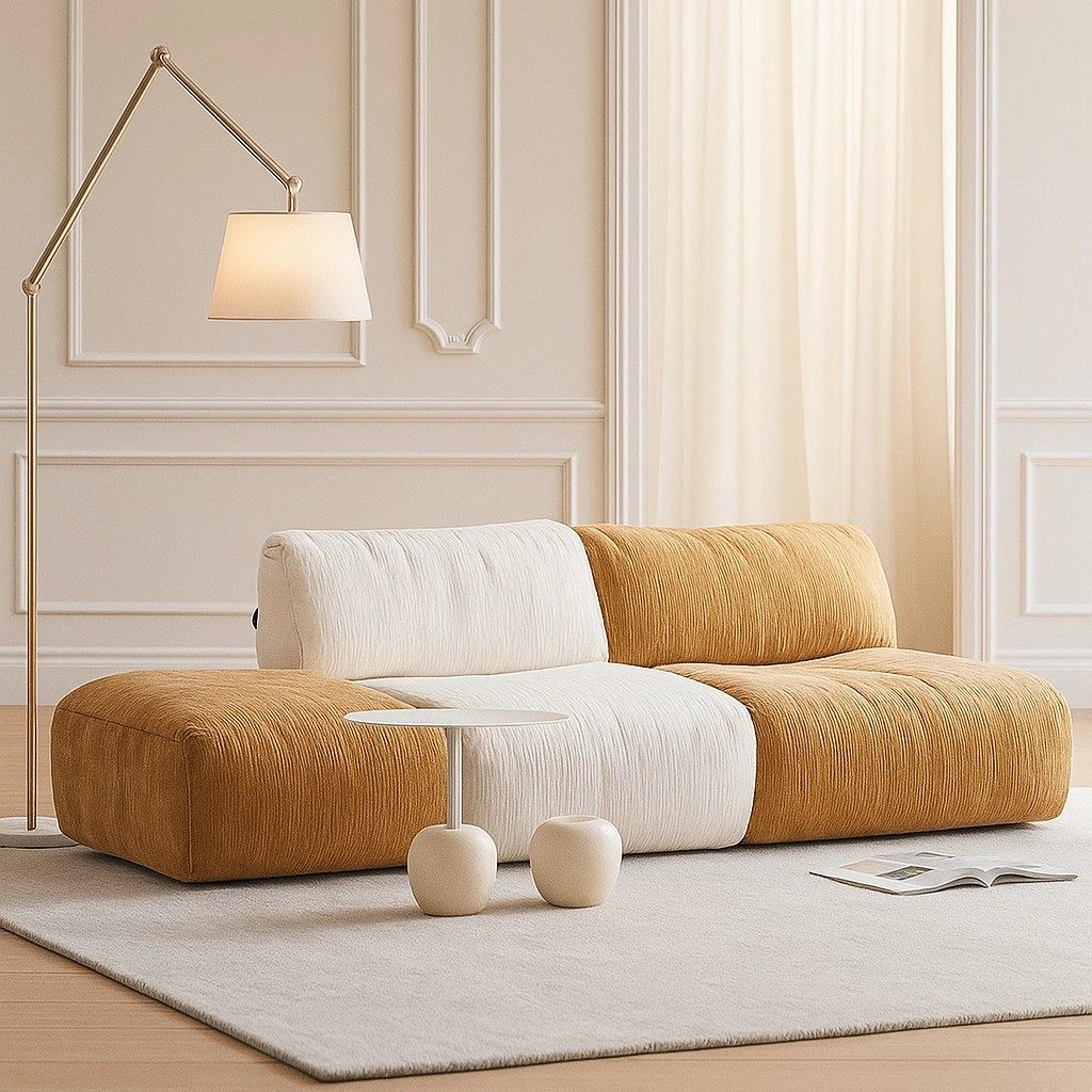 允馨诺诺布艺沙发覆古风小户型客厅模块组合可拆洗创意拼色沙发,住宅家具,布艺沙发,淘宝优惠券,粉丝福利购,淘宝优惠卷