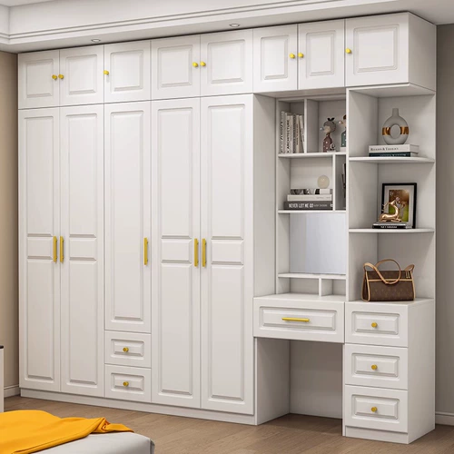 圣柏域 Полный деревянный гардероб мебель спальни, встроенный европейский домик с арендованной европейской подразделением для детского гардероба