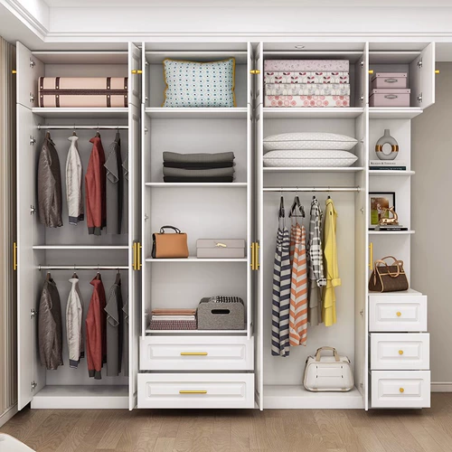 圣柏域 Полный деревянный гардероб мебель спальни, встроенный европейский домик с арендованной европейской подразделением для детского гардероба