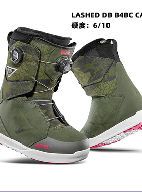 W25现货THIRTYTWO/32女款LASHED双BOA缓震保暖公园单板滑雪鞋
