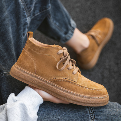 男鞋冬季2025新款高筒鞋