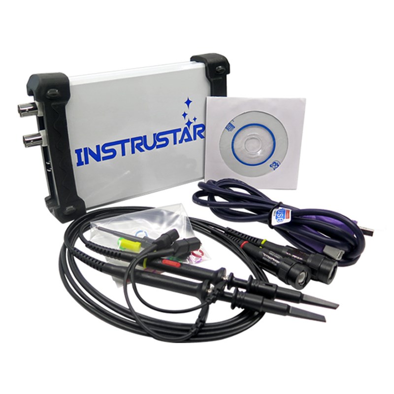 ISDS210A USB虚拟示波器*带宽40M+双J通道+频谱分析仪+200M采样率