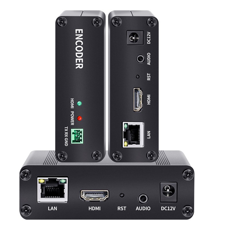 H265网络编码器hdmi转M3U8/UDP/GIPTV海康4200大华NVR录制