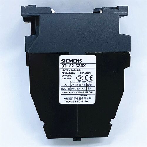 接触器 3TdH82 62-0X交流接触器式继电器3TH8262-OX AC220V 24