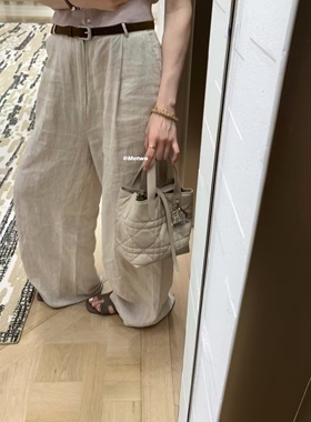 METWO 8116#自带气场！麻裤