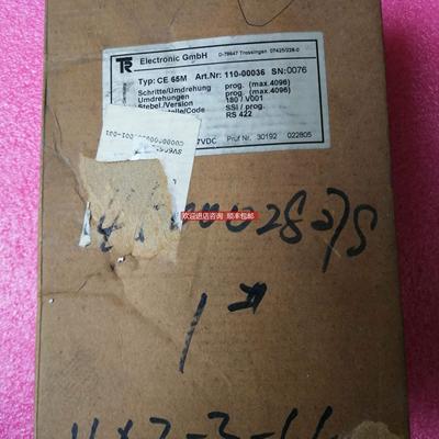 询价CE65M 110-00036帝尔TR electronic编码器.