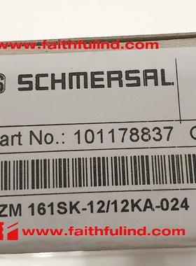 议价Schmersal 101178837 施迈赛安全开关 AZM 161SK-12/12KA-024