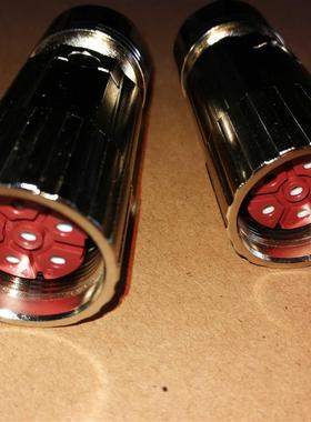 议价M23伺服马达连接器M23 6芯动力连接器 6FX2003-0LU00 INTERCO