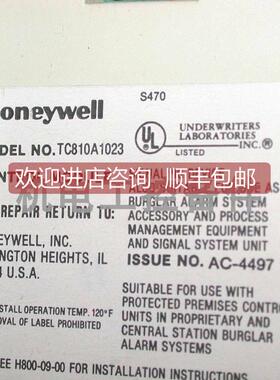 询价Honeywell TC810A1023 咨