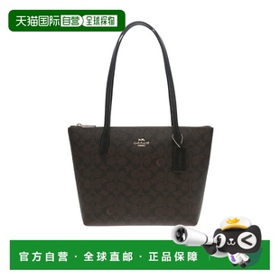 COACH 黑色 女士双肩包 SS2024 logo手提包 CBT18IMXAQ 1h可退