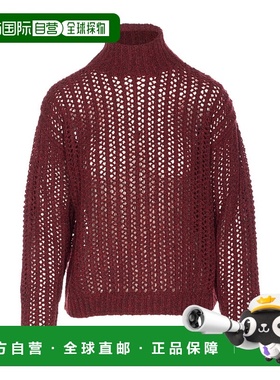 MAX MARA 女士针织衫 1366125206002 AW2025 红色 长袖针织衫羊绒