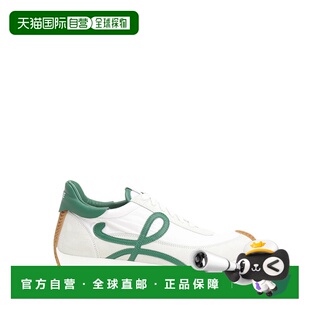 LOEWE 男士运动鞋 M816282XBQ2062 AW2025 白色 圆头低帮运动鞋