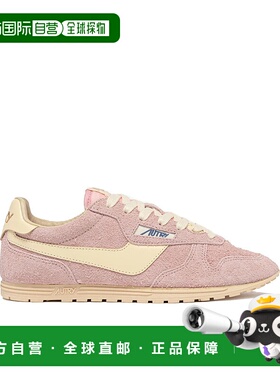 AUTRY 女士运动鞋 WSLWUB11ROSERUT AW2025 紫色德训鞋