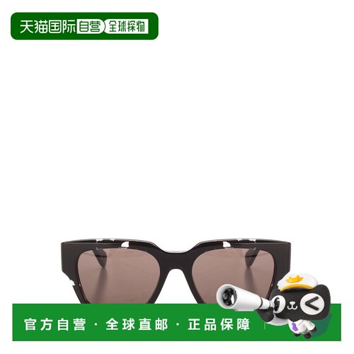 CHLOÉ 女士眼镜 CH0190S003 AW2024 黑色 徽标太阳镜