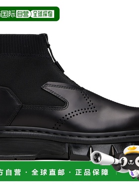 1h可退 潮奢 Dr. Martens 马丁大夫 女士 黑色 Qubist Zip 踝靴 4