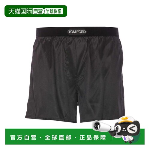 TOM FORD 男士内裤 T4LE41010002 CO 黑色 SILK B【付后1h可退】