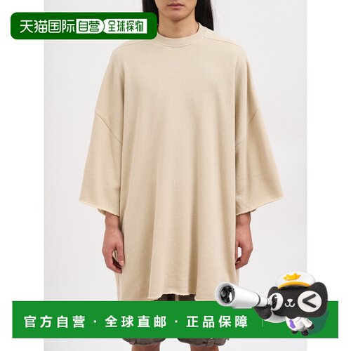 RICK OWENS 男士T恤 NRU01F2283JNT138BEIGE SS2026