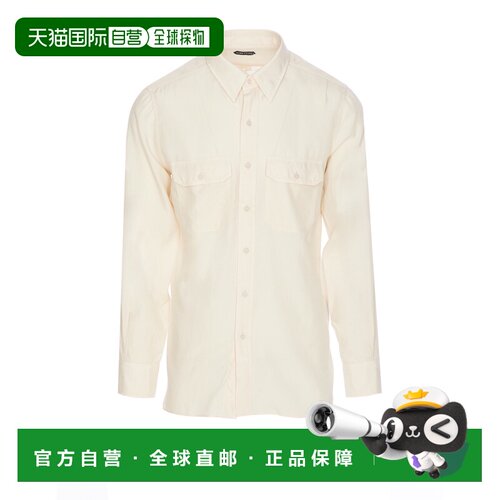 TOM FORD 男士衬衫 HME001FMG002S24IG082 SS2025