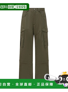 OFF-WHITE 男士休闲裤 OMCF042F24FAB0015810-2 AW2024阔腿裤