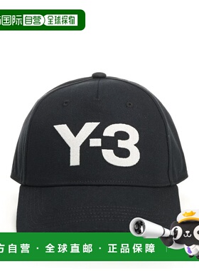 Y-3 男士帽子 JP1142BLACKTALC SS2025 黑色遮阳帽