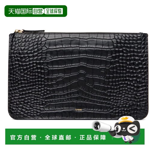 toteme 女士 TOTEME 黑色 Threefold 手拿包 262WAL0122LE0076001