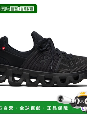 1h可退 潮奢 On 女士 黑色 Cloudswift 4 AD 运动鞋 3WF10450080