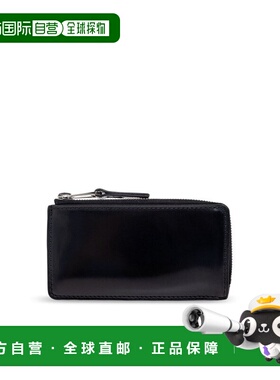 1h可退 潮奢 Lemaire 女士 黑色 Patina Zip Coin 卡包 SL0055LL0
