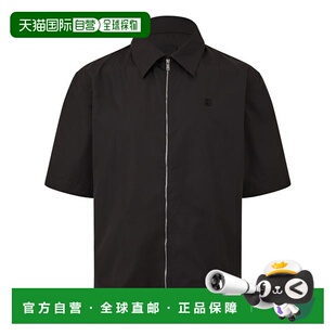 纪梵希 Givenchy 男士 短袖 1h可退 拉链衬衫 潮奢