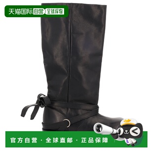 OUR LEGACY 女士靴子 A4257HBBLACKTENSILECATTLEHIDE厚底鞋女靴